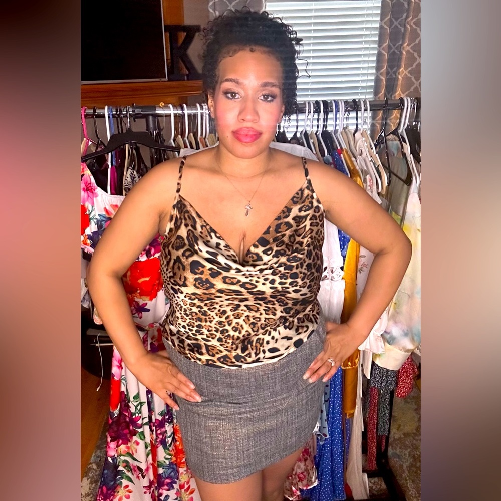 Leopard Print Camisole - image 1